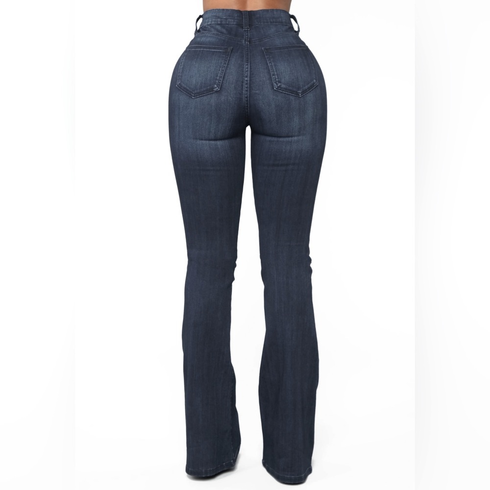 All Flared Up Dark Denim Jean